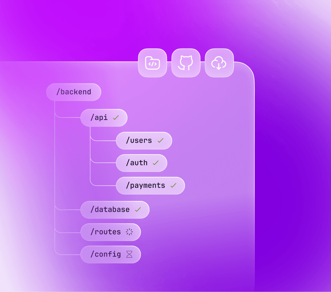 Full backend generation